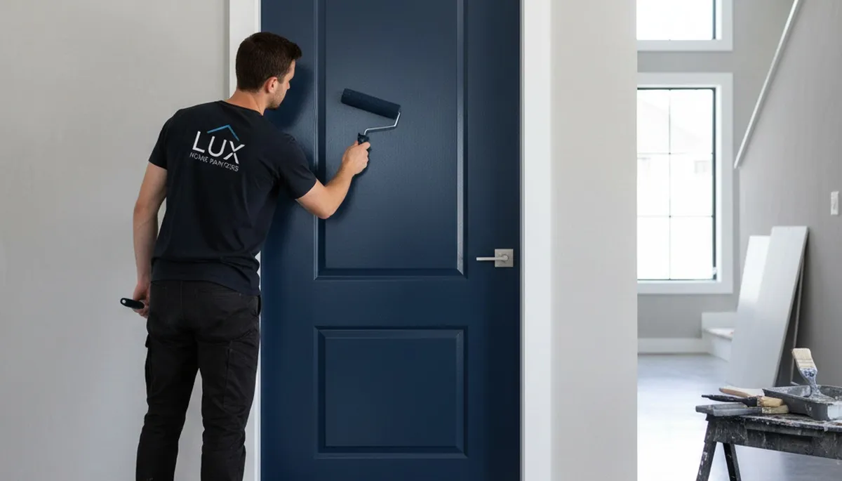 Professional door painting and refinishing by expert painters in San Diego, CA for lasting curb appeal