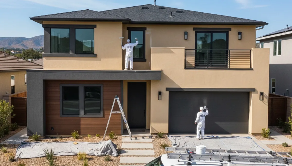 San Diego, CA house painters delivering expert interior and exterior painting services